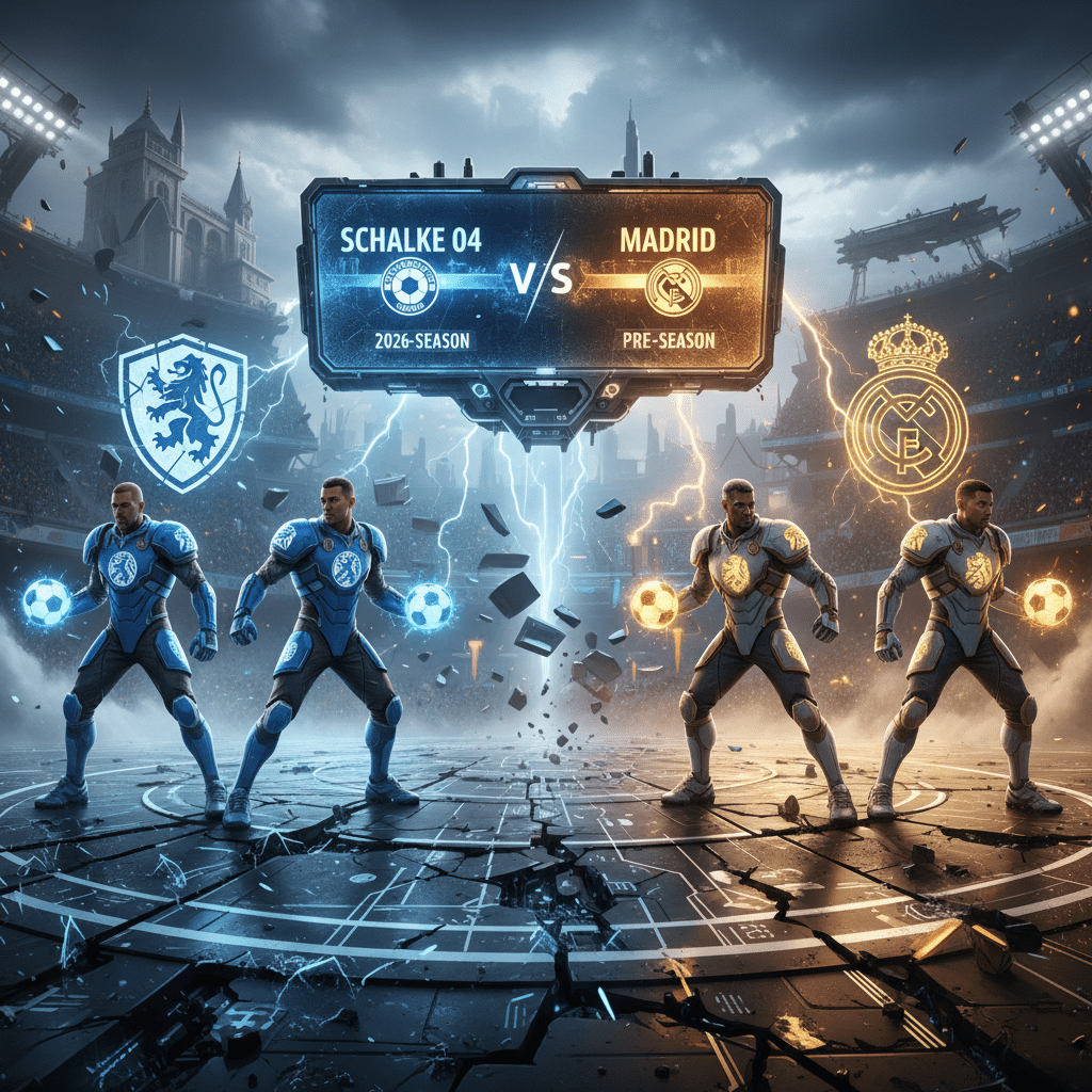 Schalke 04 vs Madrid Laga Pramusim 2026 2 schalke 04 vs madrid
