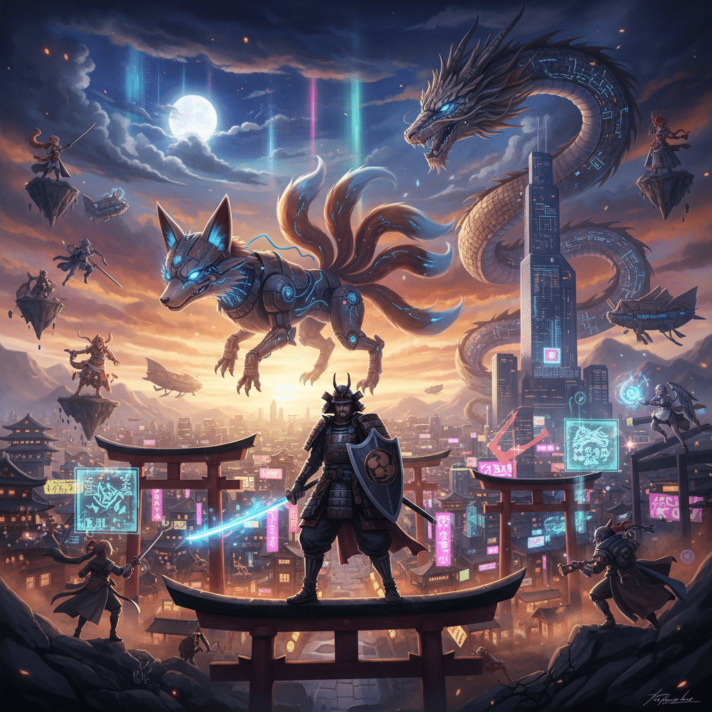Pengaruh Budaya Pop dan Mitologi Jepang 3 game