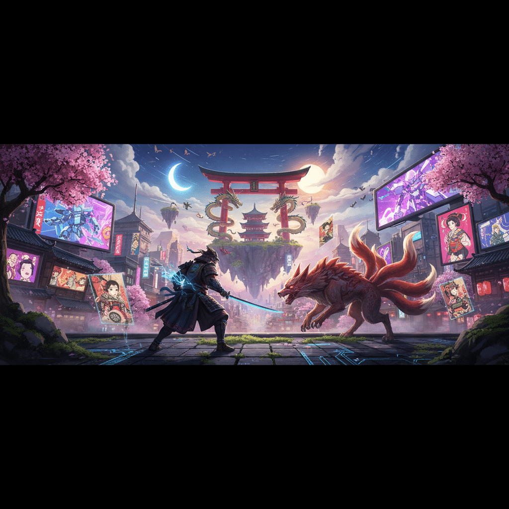 Pengaruh Budaya Pop dan Mitologi Jepang 1 jepang