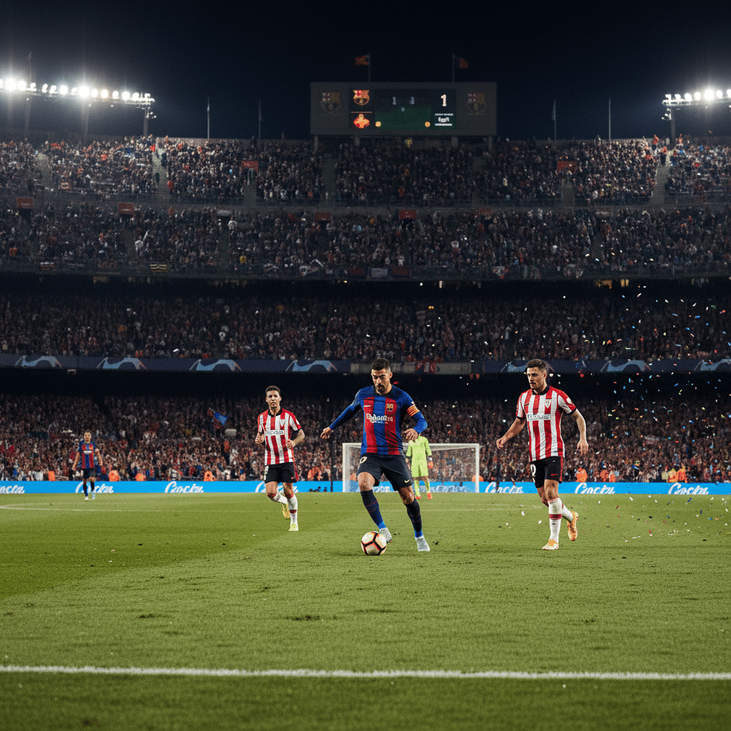 Barcelona vs Bilbao Kemenangan Perdana Blaugrana 3 barcelona vs bilbao