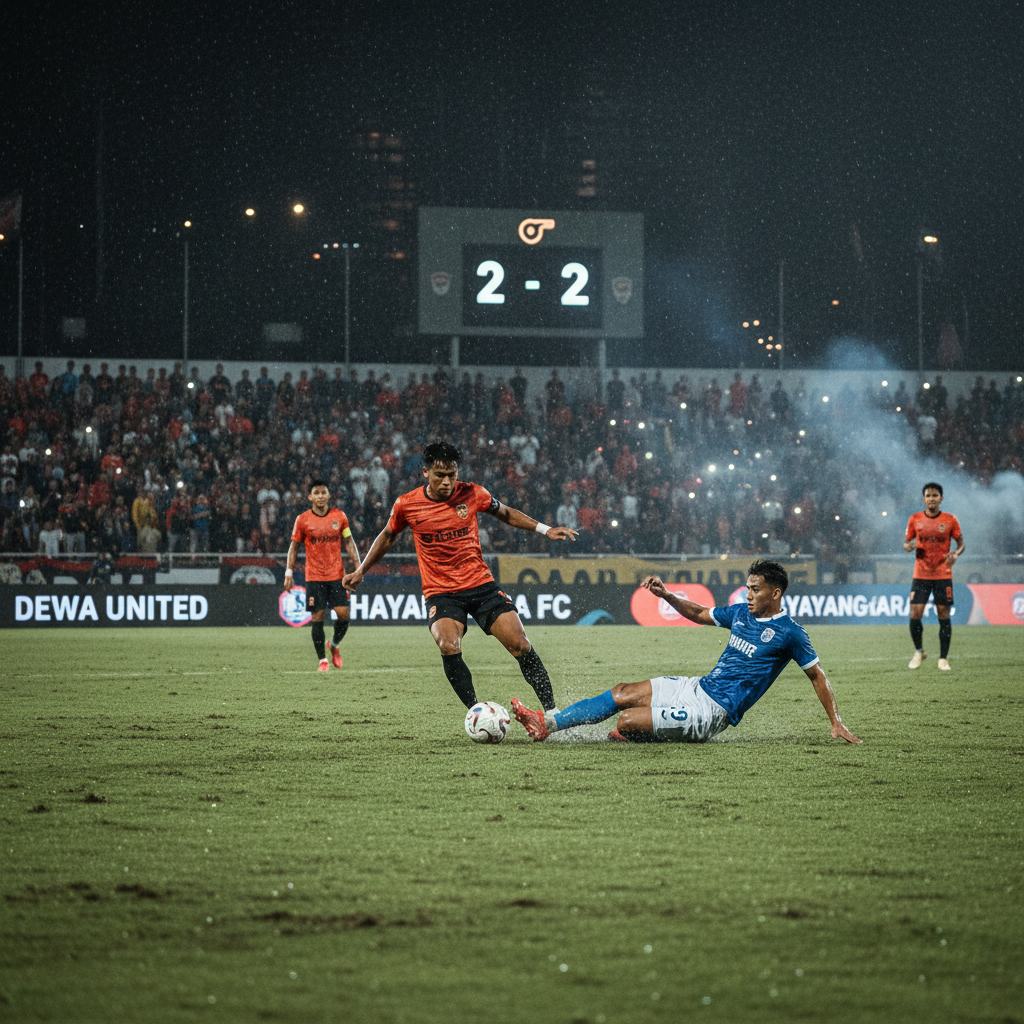 dewa united vs bhayangkara fc
